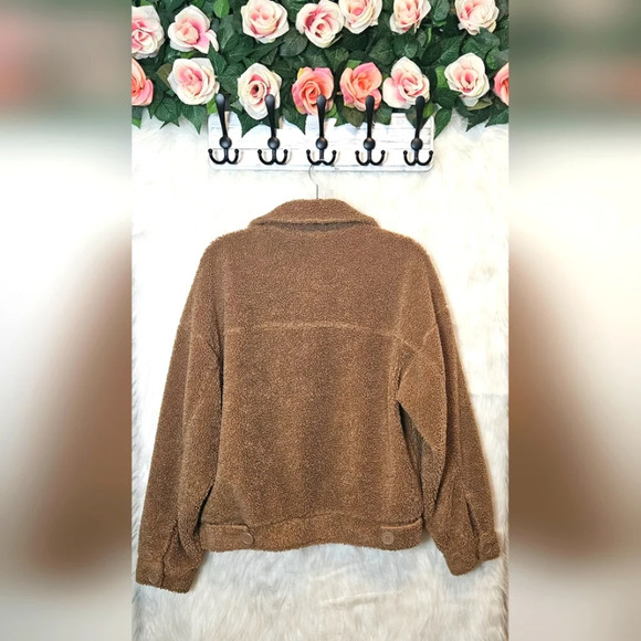 Garage Oversized Teddy Bear Jacket - Picture 4 of 5